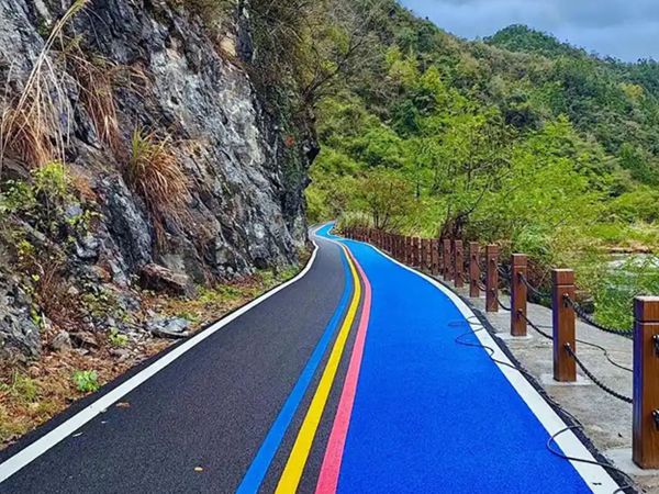 临海彩色沥青道路