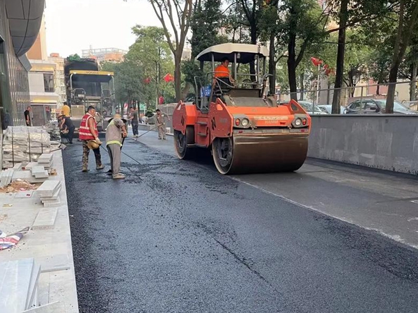 临海柔性基层沥青道路施工